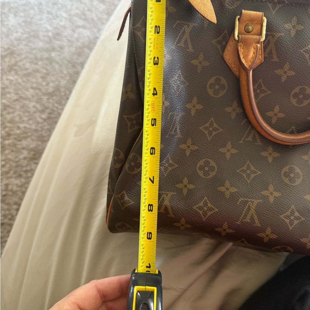 Louis Vuitton Brown and Tan Monogram Bag - Picture 14 of 16